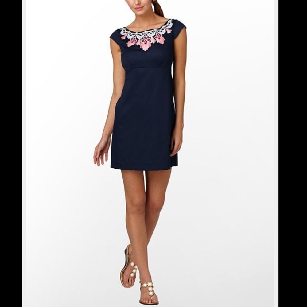 Adorable Lilly Pulitzer Navy Allura Dress💕